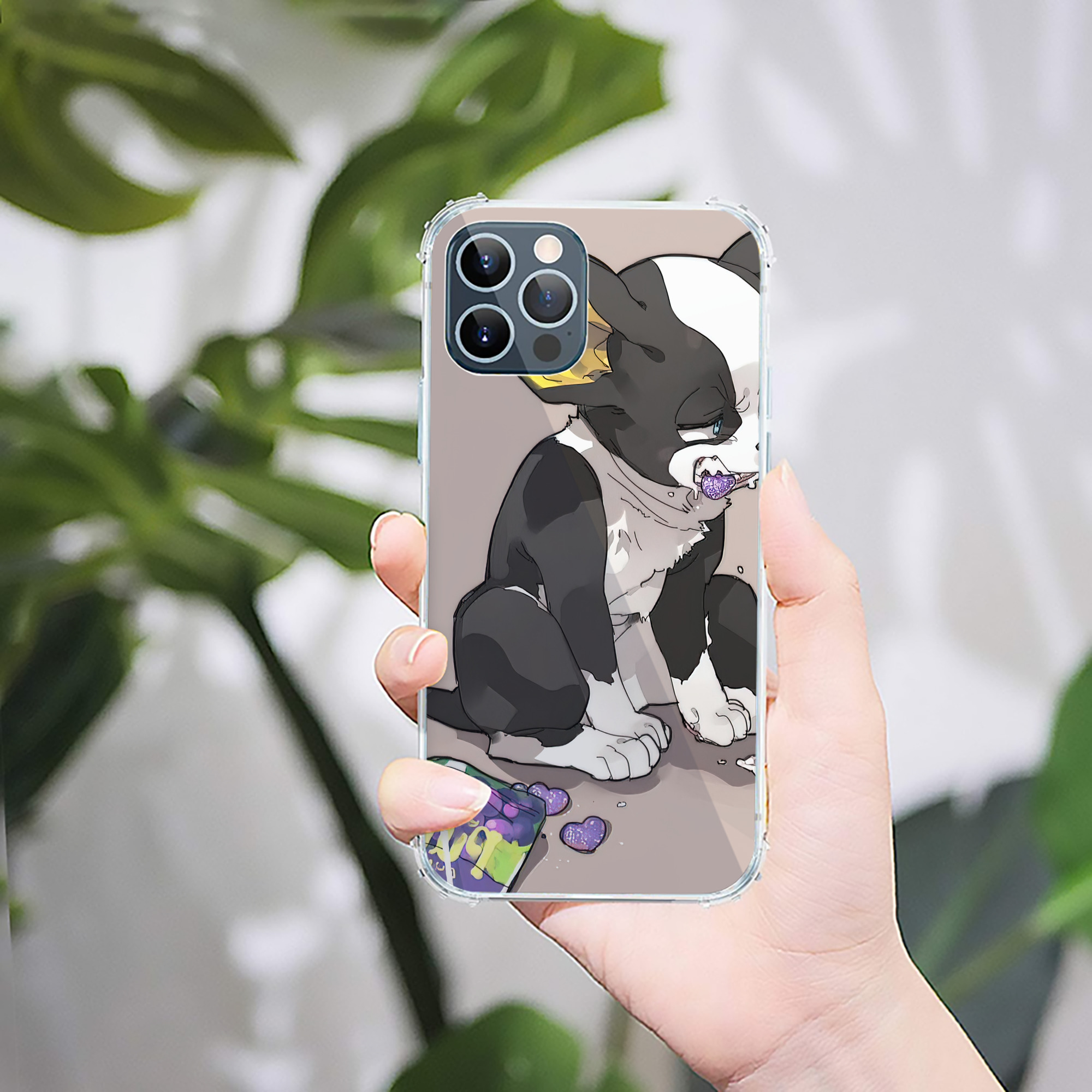 （画像用） ジョジョの奇妙な冒険 JoJo's Bizarre Adventure 【iPhone 12シリーズ対応】透明スマホケース（クリアソフトケース）